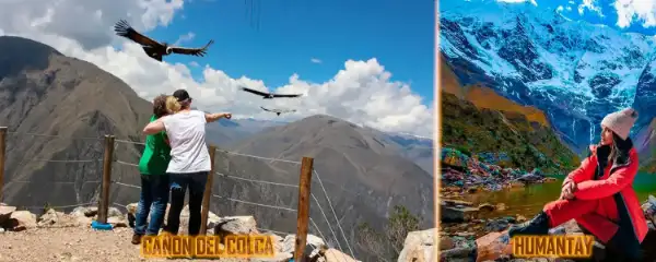 Chonta Condor Viewpoint in Colca and Humantay Lagoon