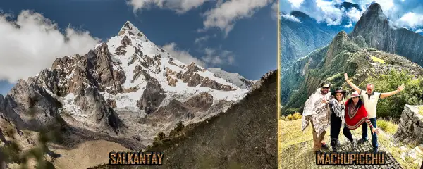 Nevado de Salkantay y Machu Picchu