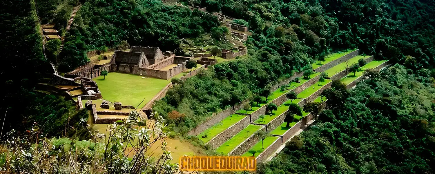Parque arqueológico de Choquequirao en Cusco