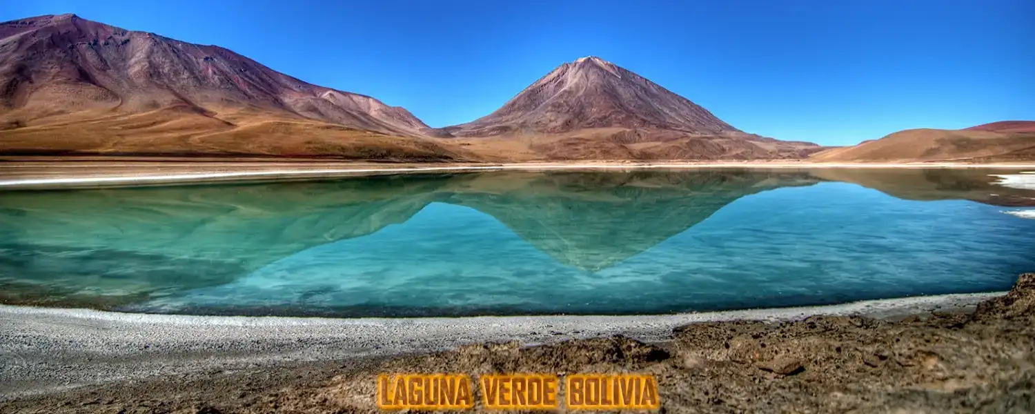 Laguna Verde en Bolivia