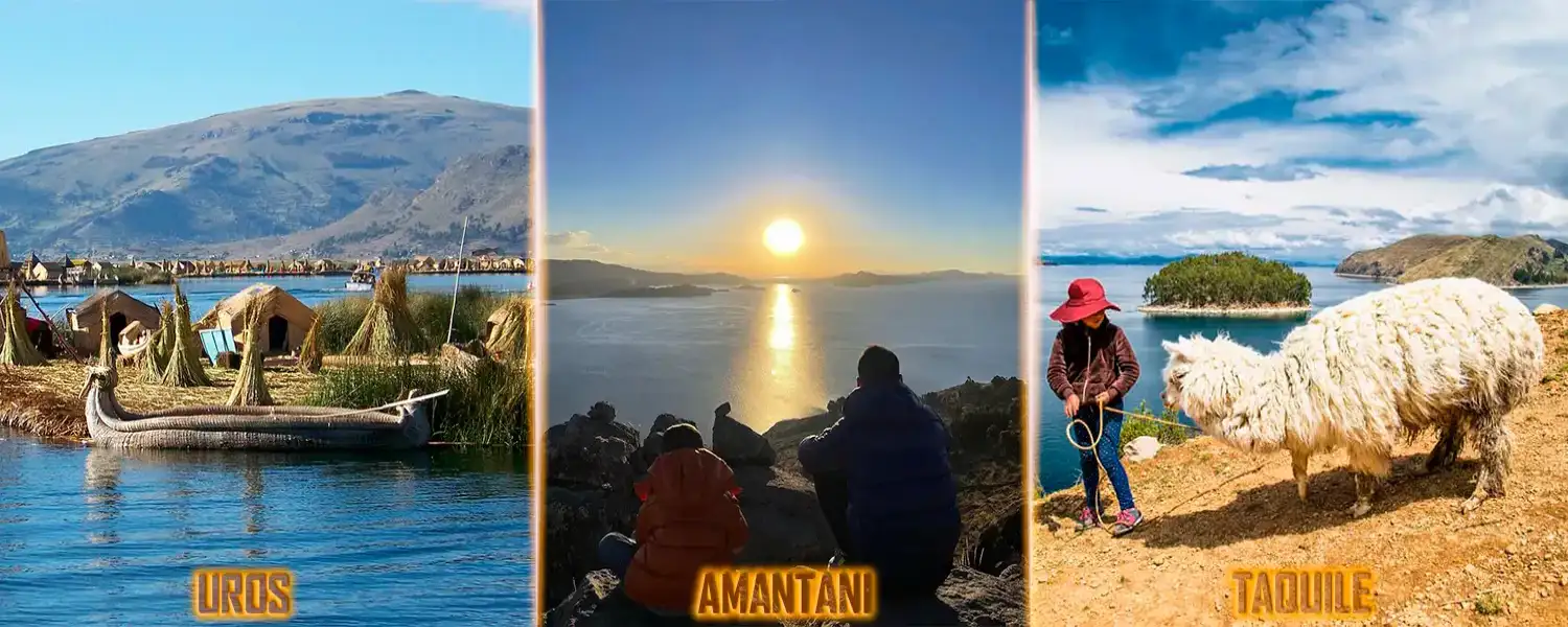 Islas del Lago Titicaca Los Uros, Amantani y Taquile